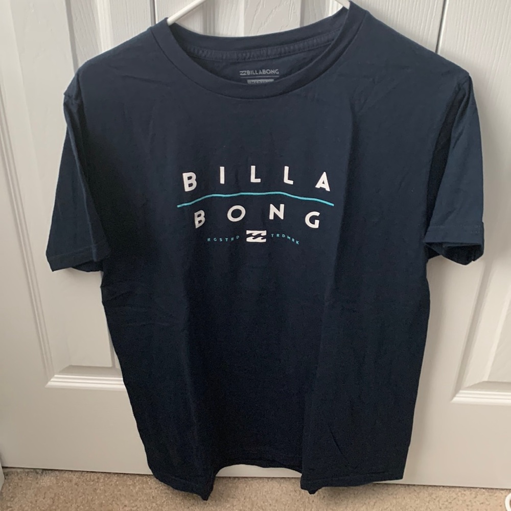 Billabong Blue T Shirt Size Medium